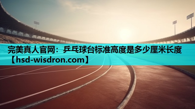 完美真人官网：乒乓球台标准高度是多少厘米长度