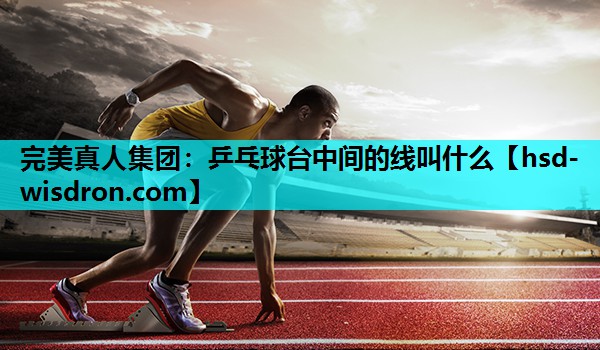 乒乓球台中间的线叫什么